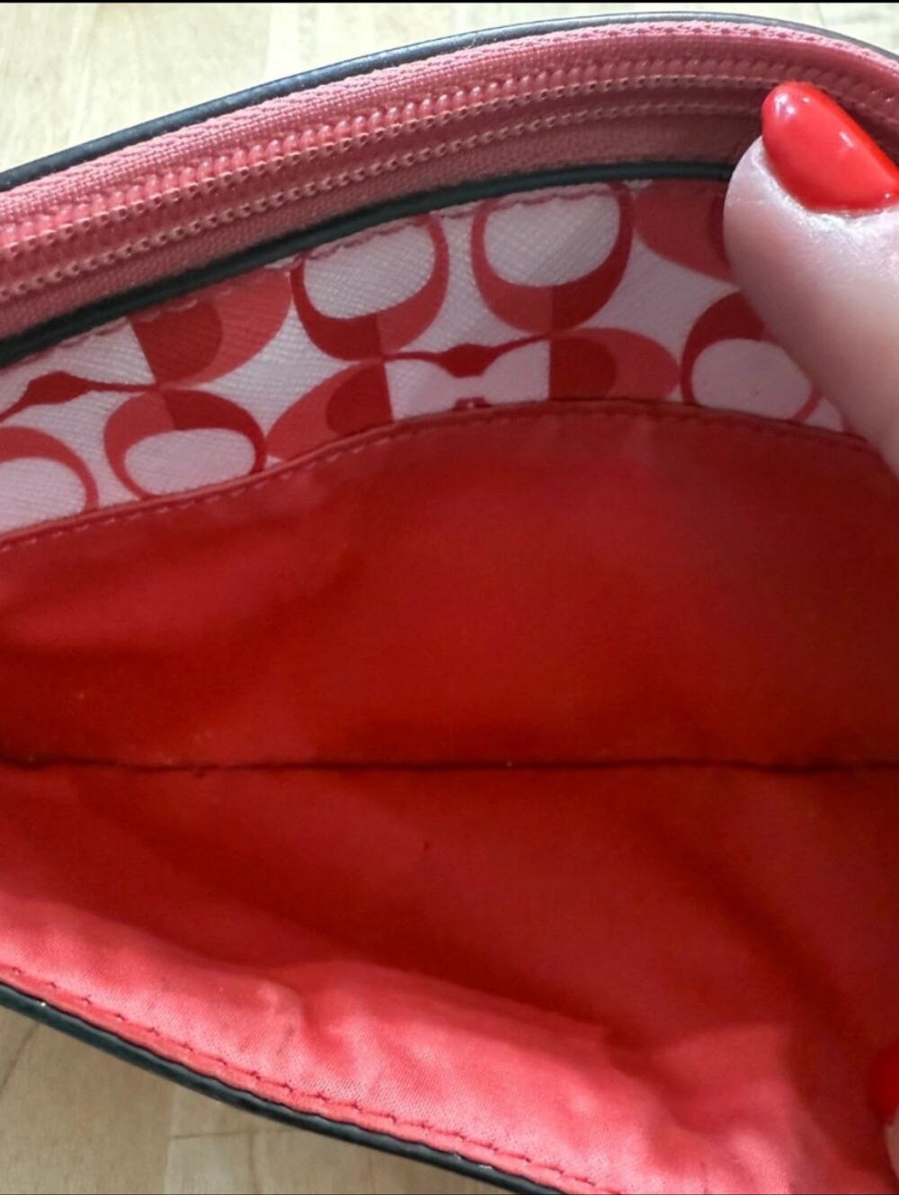 COACH Peyton Dream Signature C Go Go Wristlet/Clutch - Picture 4 of 8